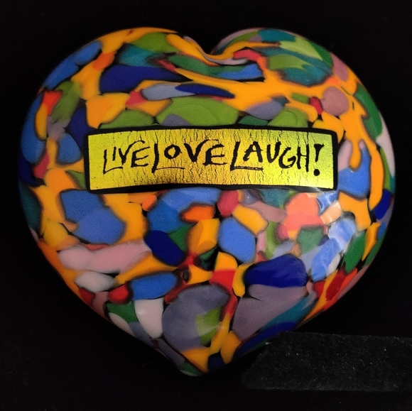 Signed Mad Art Paperweight Art Glass - Picture 2 of 12